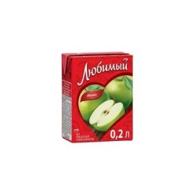 Любимый Сад Яблоко 0,2 л. (27 шт.)