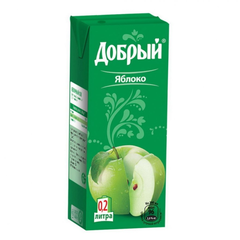 Добрый Яблоко 0,2 л. (27 шт.)