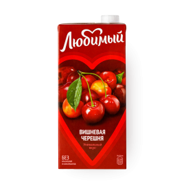 Любимый Сад Вишня Черешня 1 л. (12 шт.)