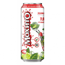 Мохито Клубничный 0,5 л. (24 шт.) ж\б