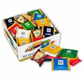 Риттер Спорт Мини Ассорти 16,7 гр. (84 шт.)