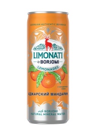 Боржоми Мандарин 0,33 л. (12 шт.) ж\б