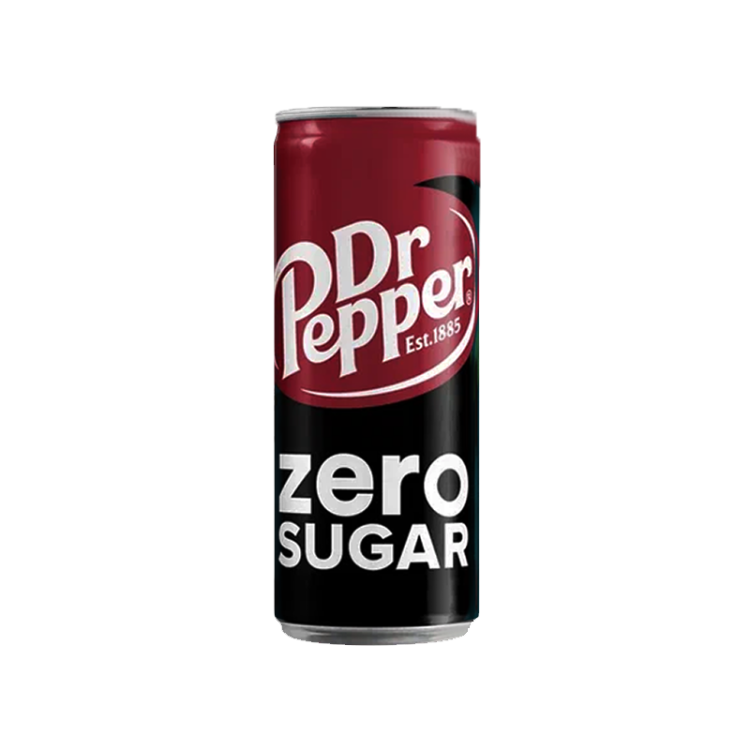 Доктор Пеппер Diet Zero 0,33 л. (24 шт) EUR ж\б фото 1